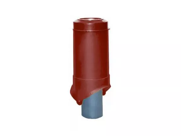 Выход канализации Krovent Pipe-VT 125/100 IS красный купить в екатеринбурге