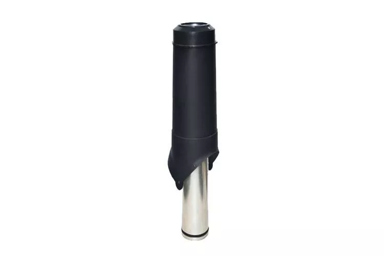 Выход вентиляции Krovent Pipe-VT 125/700 is черный купить в екатеринбурге
