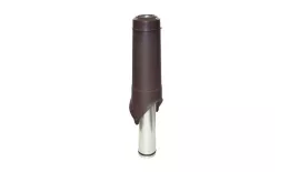 Выход вентиляции Krovent Pipe-VT 125/700 is коричневый. Артикул: 42954