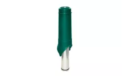 Выход вентиляции Krovent Pipe-VT 125/700 is зеленый. Артикул: 42971