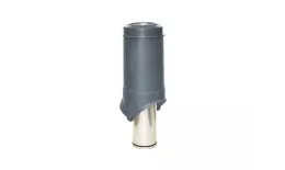 Выход вентиляции Krovent Pipe-VT 125 is серый. Артикул: 42931