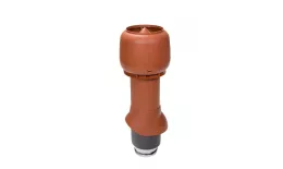 Выход вытяжки 125х160х500 ИЗ кирпичный с колпаком. Артикул: 42527