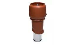 Выход вытяжки 160х225х500 ИЗ кирпичный с колпаком. Артикул: 42548