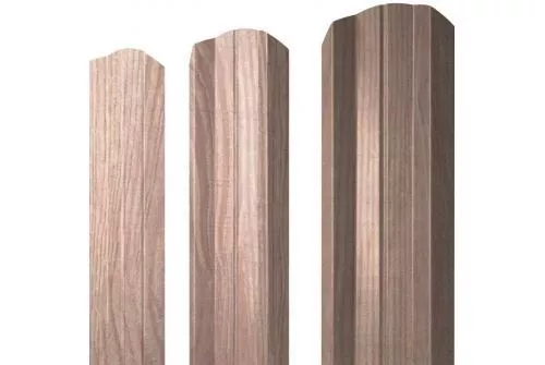 Штакетник Grand Line М-образный В фигурный 0,45 Print Elite White Wood Беленый дуб купить в екатеринбурге