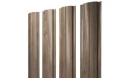 Штакетник Grand Line Slim Полукруглый 0,45 Print Elite White Wood Беленый дуб. Цена: 123 руб. Артикул: Slim_Crug_035