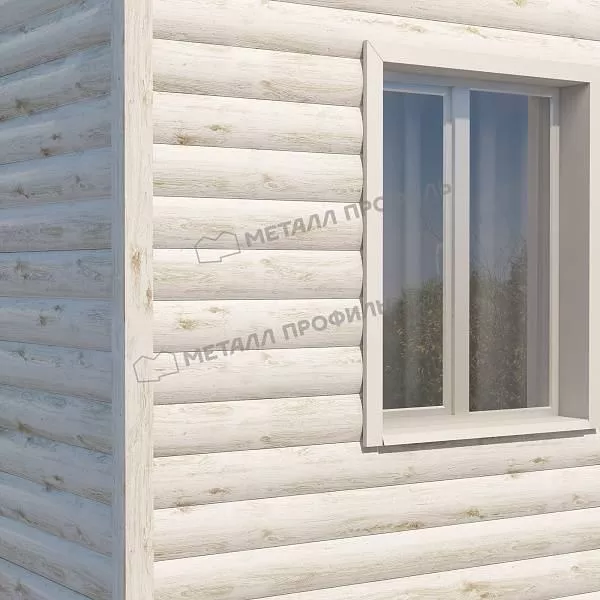 Сайдинг МЕТАЛЛ ПРОФИЛЬ Woodstock-28х330 (ECOSTEEL_MA-01-Беленый Дуб-0.5) купить в екатеринбурге