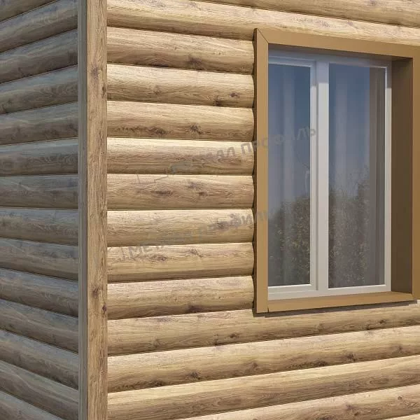 Сайдинг МЕТАЛЛ ПРОФИЛЬ Woodstock-28х330 (ECOSTEEL_T-12-Дуб-0.45) купить в екатеринбурге