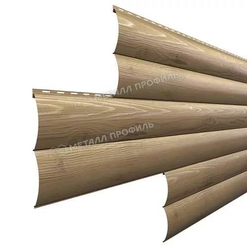Сайдинг МЕТАЛЛ ПРОФИЛЬ Woodstock-Т-28х330 (ECOSTEEL_T-01-Сосна-0.5) купить в екатеринбурге