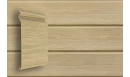 Акриловый сайдинг Grand Line Natural-брус Tundra S7 Ясень. Артикул: GrandLine67