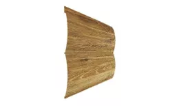 Металлический сайдинг Металл Профиль Woodstock-Н ECOSTEEL текстурированный Золотой дуб. Цена: 1279 руб. Артикул: MetalS241