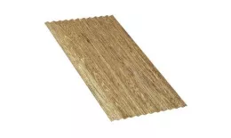 Профнастил МП18 A ECOSTEEL текстурированный двусторонний 0,5 мм Золотой дуб. Цена: 1270 руб. Артикул: MP18AESt-db