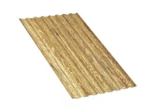 Профнастил МП20 R ECOSTEEL текстурированный двусторонний 0,5 мм Golden Wood Золотой Дуб купить в екатеринбурге