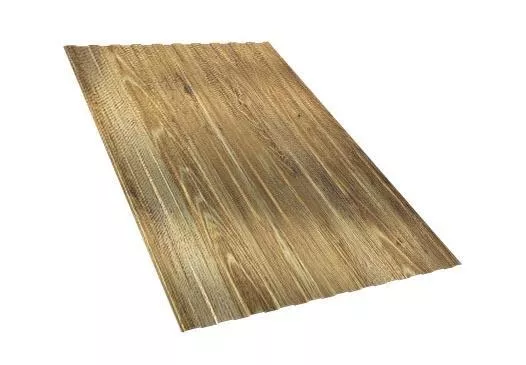 Профнастил С8 A ECOSTEEL текстурированный 0,5 мм Golden Wood Золотой Дуб купить в екатеринбурге