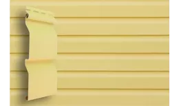 Виниловый сайдинг 3,66 двухслойный Grand Line D4 Классика Золотой песок. Цена: 329 руб. Артикул: GrandLine41