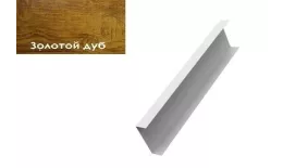 Декоративная накладка на столб жалюзи Milan,Tokyo 0,45 Print Elite Golden Wood GL. Артикул: 27160