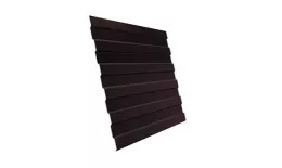 Профнастил Grand Line С8 A GreenCoat Pural 0,5 мм RAL 8017 Шоколад купить в екатеринбурге