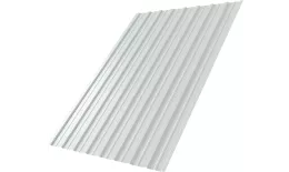 Профнастил Grand Line С10 A Полиэстер Дачный 0,35 мм RAL 9003 Сигнальный белый