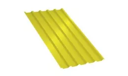 Профнастил МП35 A Полиэстер 0,7 мм RAL 1018 Цинково-желтый купить в екатеринбурге
