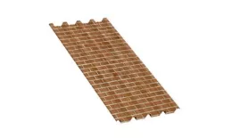 Профнастил Н60 B ECOSTEEL 0,5 мм Кирпич купить в екатеринбурге
