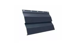 Металлический сайдинг Grand Line Корабельная доска GreenCoat Pural 0,5 мм RAL 7024 Мокрый асфальт купить в екатеринбурге