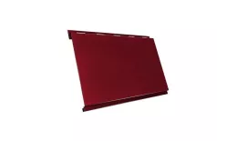 Металлический сайдинг Grand Line Вертикаль classic Quarzit 0,5 мм RAL 3005 Красный купить в екатеринбурге
