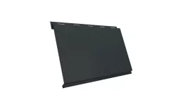 Металлический сайдинг Grand Line Вертикаль classic Atlas 0,5 мм RAL 7016 Антрацитово-серый купить в екатеринбурге