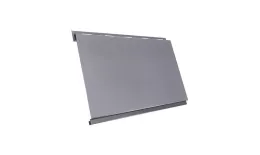 Металлический сайдинг Grand Line Вертикаль classic PE 0,45 мм RAL 7004 Сигнальный серый купить в екатеринбурге
