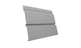 Металлический сайдинг Grand Line Квадро Брус Drap 0,45 мм RAL 7004 Сигнальный серый купить в екатеринбурге
