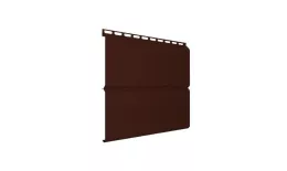 Металлический сайдинг Grand Line ЭкоБрус GreenCoat Pural Matt RAL 3009 Оксидно-красный купить в екатеринбурге