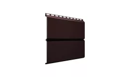 Металлический сайдинг Grand Line ЭкоБрус GreenCoat Pural RAL 8017 Шоколад купить в екатеринбурге