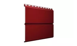 Металлический сайдинг Grand Line ЭкоБрус Satin 0,5 мм RAL 3011 Коричнево-красный купить в екатеринбурге