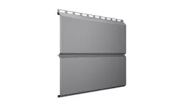 Металлический сайдинг Grand Line ЭкоБрус Satin 0,5 мм RAL 7004 Сигнальный серый купить в екатеринбурге