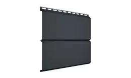 Металлический сайдинг Grand Line ЭкоБрус Satin 0,5 мм RAL 7016 Антрацитово-серый купить в екатеринбурге
