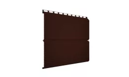 Металлический сайдинг Grand Line ЭкоБрус Gofr GreenCoat Pural Matt RAL 3009 Оксидно-красный купить в екатеринбурге