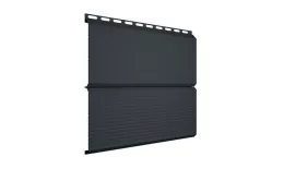 Металлический сайдинг Grand Line ЭкоБрус Gofr GreenCoat Pural Matt RAL 7016 Антрацитово-серый купить в екатеринбурге