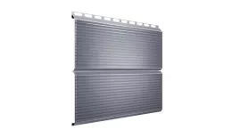 Металлический сайдинг Grand Line ЭкоБрус Gofr Satin 0,5 мм RAL 7004 Сигнальный серый купить в екатеринбурге