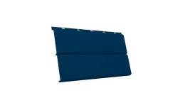 Металлический сайдинг Grand Line ЭкоБрус 3D Satin 0,5 мм RAL 5005 Сигнальный синий купить в екатеринбурге