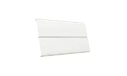 Металлический сайдинг Grand Line ЭкоБрус 3D Satin 0,5 мм RAL 9003 Сигнальный белый купить в екатеринбурге