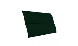 Металлический сайдинг Grand Line Блок-хаус New Drap 0,45 мм RAL 6005 Зеленый мох купить в екатеринбурге