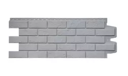Фасадные панели GRAND LINE Коллекция Состаренный Кирпич Classic Серый купить в екатеринбурге