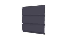 Софит металл GL без перфорации Rooftop Matte Стальной бархат 0,5 мм RAL 7024 мокрый асфальт купить в екатеринбурге