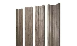 Штакетник Grand Line М-образный В 0,45 Print Premium РФ Silver Wood Серебряное дерево купить в екатеринбурге