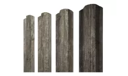 Штакетник Grand Line М-образный B фигурный 0,45 Print Elite Nordic Wood Северное дерево купить в екатеринбурге