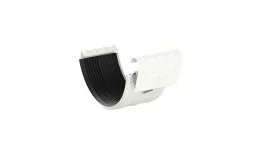 Соединитель желоба Металл Профиль Престиж D150х100 RAL 9010 Белый купить в екатеринбурге