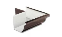 Угол желоба наружный Металл Профиль Модерн RAL 9010 Белый купить в екатеринбурге