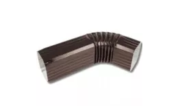 Колено трубы 60° Металл Профиль Модерн RAL 9010 Белый купить в екатеринбурге