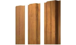 Штакетник Grand Line П -образный В 0,45 Print Elite Golden Wood Золотой Дуб купить в екатеринбурге