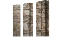 Штакетник Grand Line П -образный А 0,45 Print Elite Fine Stone Камень купить в екатеринбурге