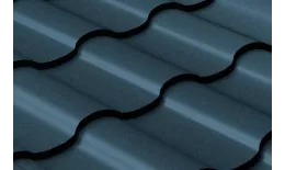 Металлочерепица Grand Line Kredo 0.5 Satin Matt RAL 7016 антрацитово-серый купить в екатеринбурге