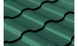 Металлочерепица GL Kredo 0.5 GreenCoat Pural RR 11 темно-зеленый купить в екатеринбурге
